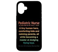 Funny Pediatric Nurse Case for iPhone 16 Plus