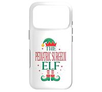 Funny Pediatric Surgeon Elf Christmas Holiday Medical Staff Case for iPhone 17 Pro