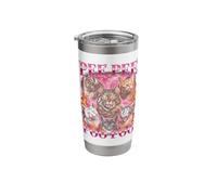 Funny Pee Pee Poo Poo Cats Stainless Steel Insulated Tumbler