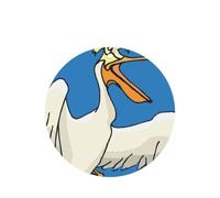 Funny Pelican Printing Fashion Car Air Freshener Cards 10 Pcs Car Scented Hanging Sheets