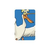 Funny Pelican Printing Fashion Car Air Freshener Cards 10 Pcs Car Scented Hanging Sheets
