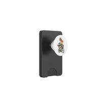 Funny Pelican Riding Bicycle Beach Bird Cycling Lover PopSockets PopWallet for MagSafe