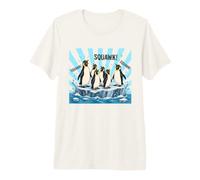 Funny Penguin Choir Squawk Premium T-Shirt