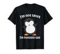 Funny Penguin I'm Not Short I'm Small Like A Penguin T-Shirt