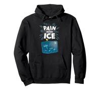 Funny Penguin Pain In The Ice Humor Pullover Hoodie