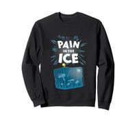 Funny Penguin Pain In The Ice Humor Sweatshirt