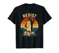 Funny Penguin Resist Penguins Protest Against Tariffs Cool T-Shirt