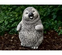 Funny penguin statue Cute baby penguin Cement penguin ornament Stone garden penguin Unique penguin sculpture Polar animal decor Animal lover Amazing penguin statue Wild animal garden penguin decor