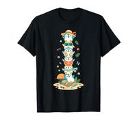 Funny Penguin Summer Vacation Family Beach Kids Womens Mens T-Shirt