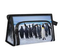 Funny Penguin Travel Makeup Bag for Women Men Kids Girls Boys Animal Penguin Multipurpose Wash Pouch Bag Toiletry Cosmetic Toiletries Shower Bag Organizer