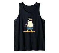 Funny Penguin with Swim Shorts Costume for Boys and Girls Tank Top