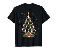 Funny Penguins Birds Lover Xmas Gift Penguin Christmas Tree T-Shirt