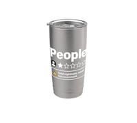 Funny People One Star Total Nightmare Would Not Recommend Stainless Steel Insulated Tumbler