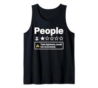 Funny People One Star Total Nightmare Would Not Recommend Tank Top