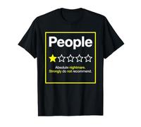 Funny People Would Not Recommend Nightmare for Men Women Kid Value Graphic T-Shirt