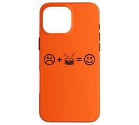Funny Percussion Music Makes Happy Drum Player Lover Fan Case for iPhone 16 Pro Max