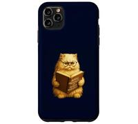 Funny Persian Cat Royal Protocols For Human Servants Book Case for iPhone 11 Pro Max