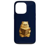 Funny Persian Cat Royal Protocols For Human Servants Book Case for iPhone 13 Pro