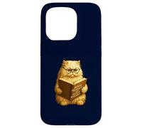 Funny Persian Cat Royal Protocols For Human Servants Book Case for iPhone 15 Pro