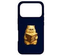 Funny Persian Cat Royal Protocols For Human Servants Book Case for iPhone 17 Pro
