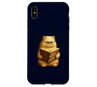 Funny Persian Cat Royal Protocols For Human Servants Book Case for iPhone XS Max