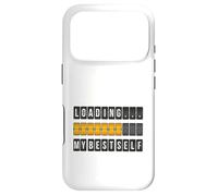 Funny Personal Development Loading My Best Self Gift Case for iPhone 17 Pro