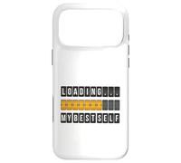 Funny Personal Development Loading My Best Self Gift Case for iPhone 17 Pro Max