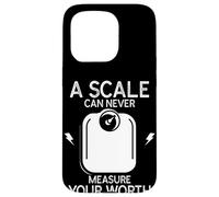 Funny Personal Trainer A Scale Can Never Measure Your Worth Case for iPhone 15 Pro