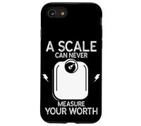 Funny Personal Trainer A Scale Can Never Measure Your Worth Case for iPhone SE (2020) / 7/8
