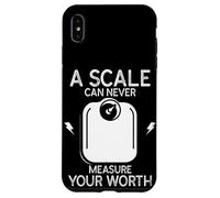 Funny Personal Trainer A Scale Can Never Measure Your Worth Case for iPhone XS Max