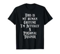 Funny Personal Trainer Costume Gym Fitness Healthy Training T-Shirt