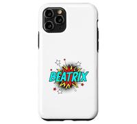 Funny Personalized Name Comic Pop Art Superhero Beatrix Case for iPhone 11 Pro