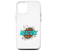 Funny Personalized Name Comic Pop Art Superhero Beatrix Case for iPhone 12/12 Pro