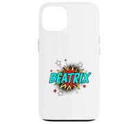 Funny Personalized Name Comic Pop Art Superhero Beatrix Case for iPhone 13