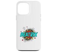 Funny Personalized Name Comic Pop Art Superhero Beatrix Case for iPhone 13 Pro Max