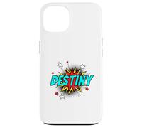 Funny Personalized Name Comic Pop Art Superhero Destiny Case for iPhone 13