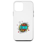 Funny Personalized Name Comic Pop Art Superhero Finn Case for iPhone 12 mini