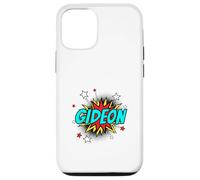 Funny Personalized Name Comic Pop Art Superhero Gideon Case for iPhone 12/12 Pro
