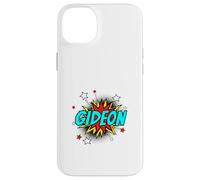Funny Personalized Name Comic Pop Art Superhero Gideon Case for iPhone 14 Plus