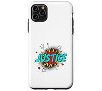 Funny Personalized Name Comic Pop Art Superhero Justice Case for iPhone 11 Pro Max