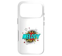 Funny Personalized Name Comic Pop Art Superhero Melody Case for iPhone 17 Pro