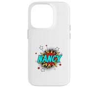 Funny Personalized Name Comic Pop Art Superhero Nancy Case for iPhone 14 Pro