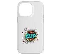 Funny Personalized Name Comic Pop Art Superhero Reed Case for iPhone 14 Pro Max