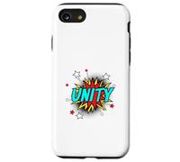 Funny Personalized Name Comic Pop Art Superhero Unity Case for iPhone SE (2020) / 7/8