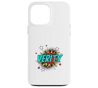 Funny Personalized Name Comic Pop Art Superhero Verity Case for iPhone 13 Pro Max