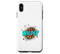 Funny Personalized Name Comic Pop Art Superhero Wilder Case for iPhone XS Max