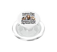 Funny Pet Animal Guinea Pigs Make Me Happy PopSockets PopGrip for MagSafe