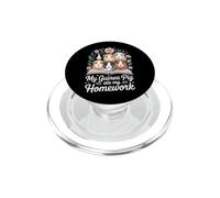 Funny Pet Animal My Guinea Pig Ate My Homework PopSockets PopGrip for MagSafe