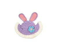 Funny pet costumes in various sizes, washable, stylish headbands in multiple styles, suitable for cats and dogs, parties(Rabbit,S)