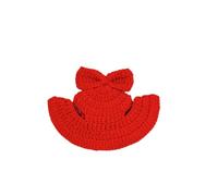 Funny pet costumes in various sizes, washable, stylish headbands in multiple styles, suitable for cats and dogs, parties(Big red bow,S)